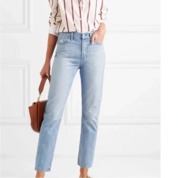 Madewell Perfect Summer Jeans Lightwash Size 25 - Picture 1 of 17